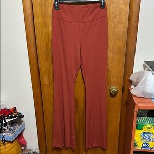 No Boundaries Rust Boot Cut Pants